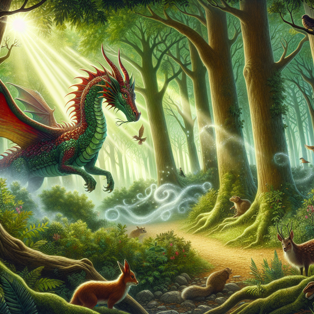 BREAKING: Bristol Zoo Baffled by “Dragon Sighting” in Local Woods

In a bizarre and thrilling turn of events, the Bristol Zoo is appealing to the public for assistance in identifying a mysterious creature that has left experts scratching their heads and screaming “DRAGON!” at the top of their lungs