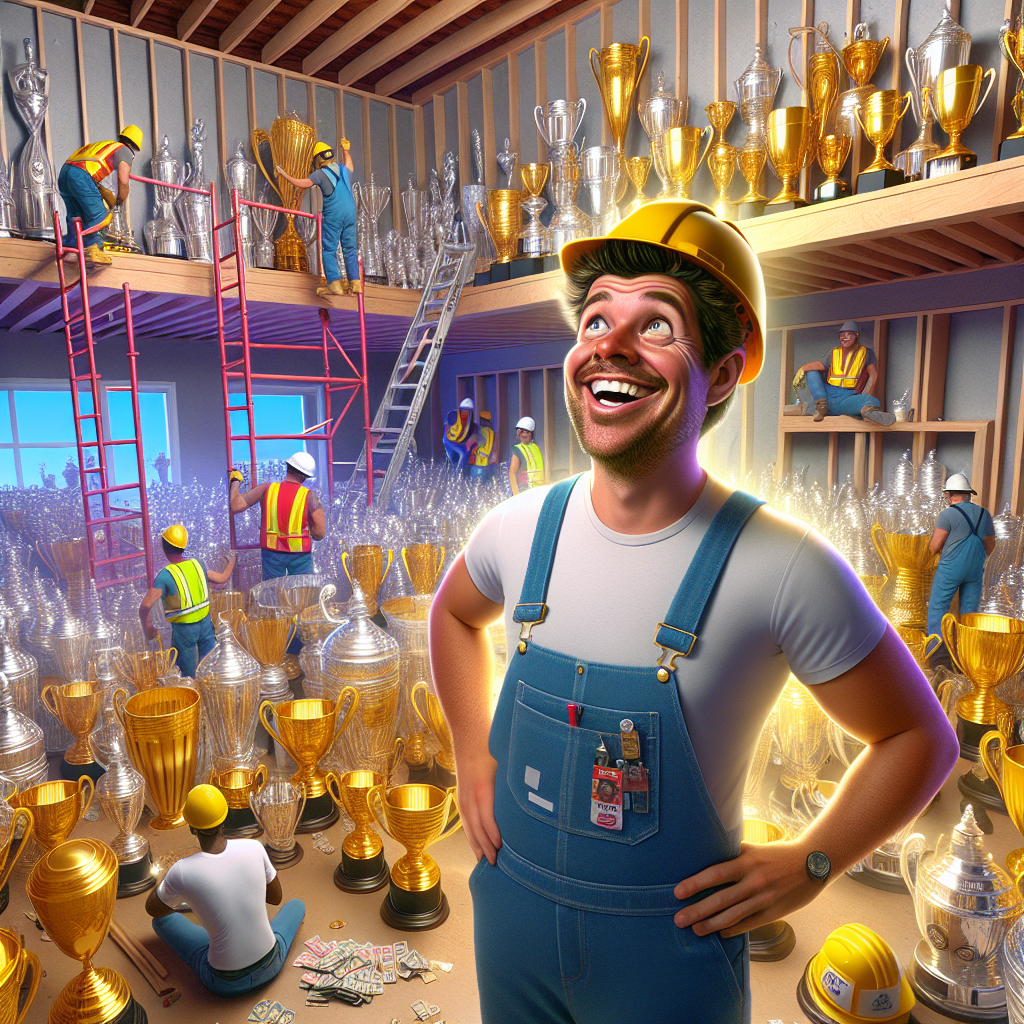BREAKING: Canadian Man Wins FOURTH Major Lottery Prize, Now Forced to Build Giant Trophy Room

TORONTO, ONTARIO – In a shocking turn of events, 32-year-old Canadian resident, Dave Wilson, has won his FOURTH major lottery prize in just 10 short years