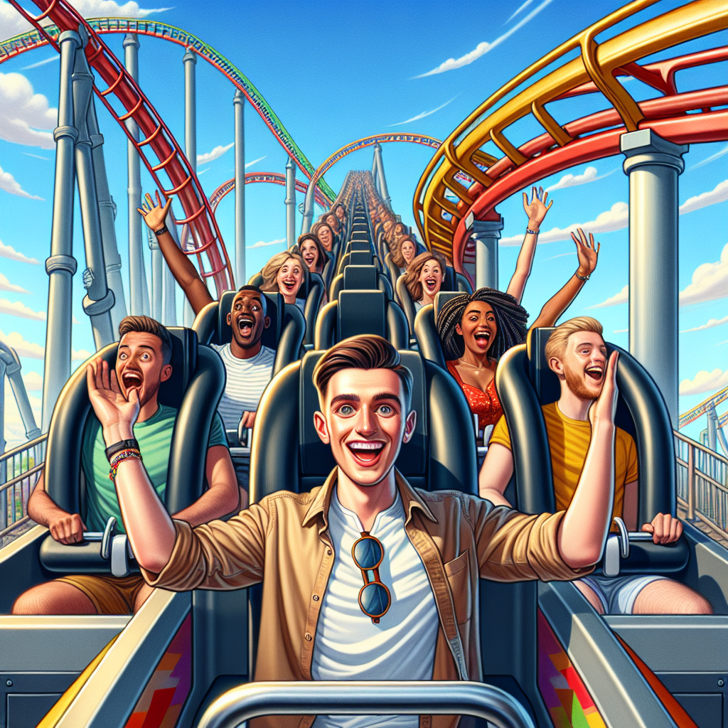 British Man Sets New Record for Fun: 55 Roller Coasters in a Week—Who Needs Leisure?

In what can only be described as a groundbreaking achievement in the realm of “things to do with your life,” a 32-year-old British man, Simon Whittaker, recently embarked on a journey to ride 55 different roller coasters in just one week