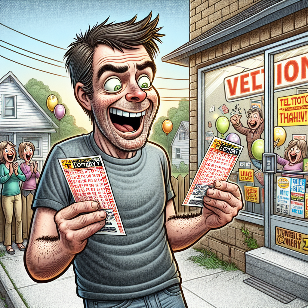 BREAKING: Local Man’s Stupidity Leads to $2 MILLION Windfall!

In a bizarre incident that has left mathematicians and lottery officials stunned, 32-year-old Dave Wilson of suburban Anytown, USA, has won a whopping $2 MILLION DOLLARS after accidentally purchasing TWO IDENTICAL POWERBALL TICKETS!

According to sources close to the Wilson household, Dave had stopped by his local convenience store to grab a lottery ticket on a whim, without even bothering to check his previous tickets