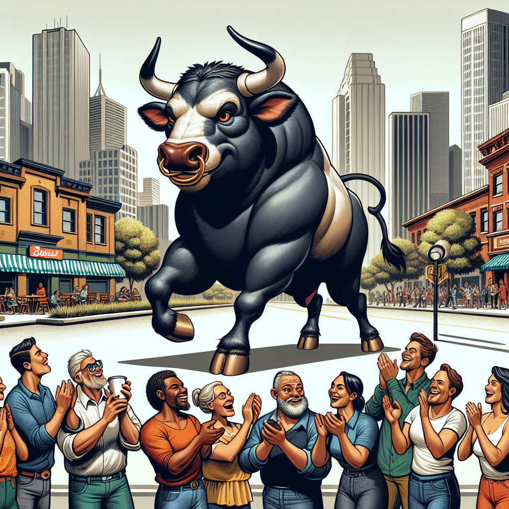 Local Bull Breaks Free, Attempts Career in Urban Exploration – Residents Applaud Efforts

In a stunning turn of events that seems straight out of a movie plot nobody asked for, a bull, christened ‘Boris the Bold’ by local social media enthusiasts, found his way out of his farmyard confines and into the chaotic wonderland of the city streets