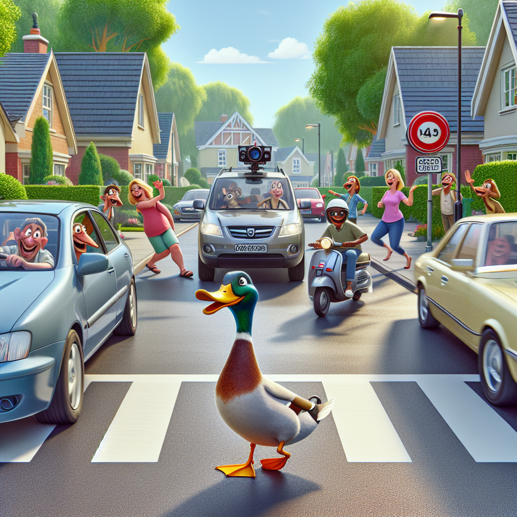 Duck Causes Traffic Mayhem, Celebrates 7-Year Anniversary of Speed Camera Stunt

In a heartwarming tale that has graced our delicate suburban lives yet again, a duck—yes, a duck—has defied the odds and triggered a speed camera for the second time in seven years