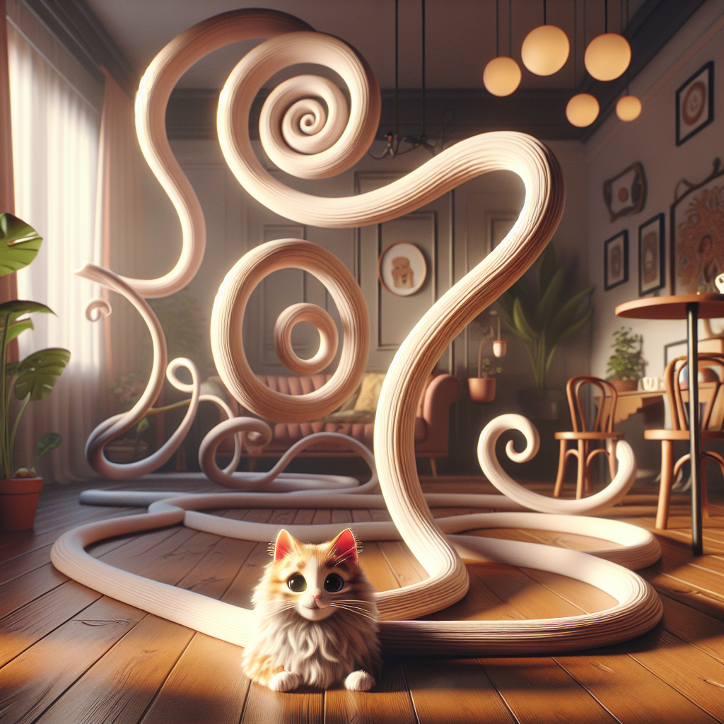 “Google’s Latest Masterpiece: A Cat with an Impossibly Long Tail Because, Why Not?”

In a bold move that has left experts scratching their heads and cat enthusiasts purr-fectly thrilled, Google has announced its latest achievement: a cat with the longest tail in recorded history