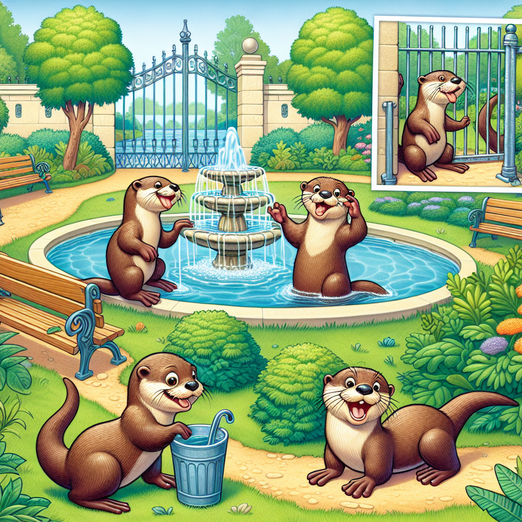 “Wild Otters on the Loose: The Great Wisconsin Zoo Escape”

In a shocking turn of events, two otters have managed to escape from their enclosure at a Wisconsin zoo, leaving officials scrambling to catch them before they get too comfortable in their new surroundings