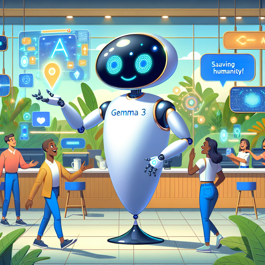 “Google’s Brilliant Plan to Save Humanity (Or at Least, Their Bottom Line): Introducing Gemma 3