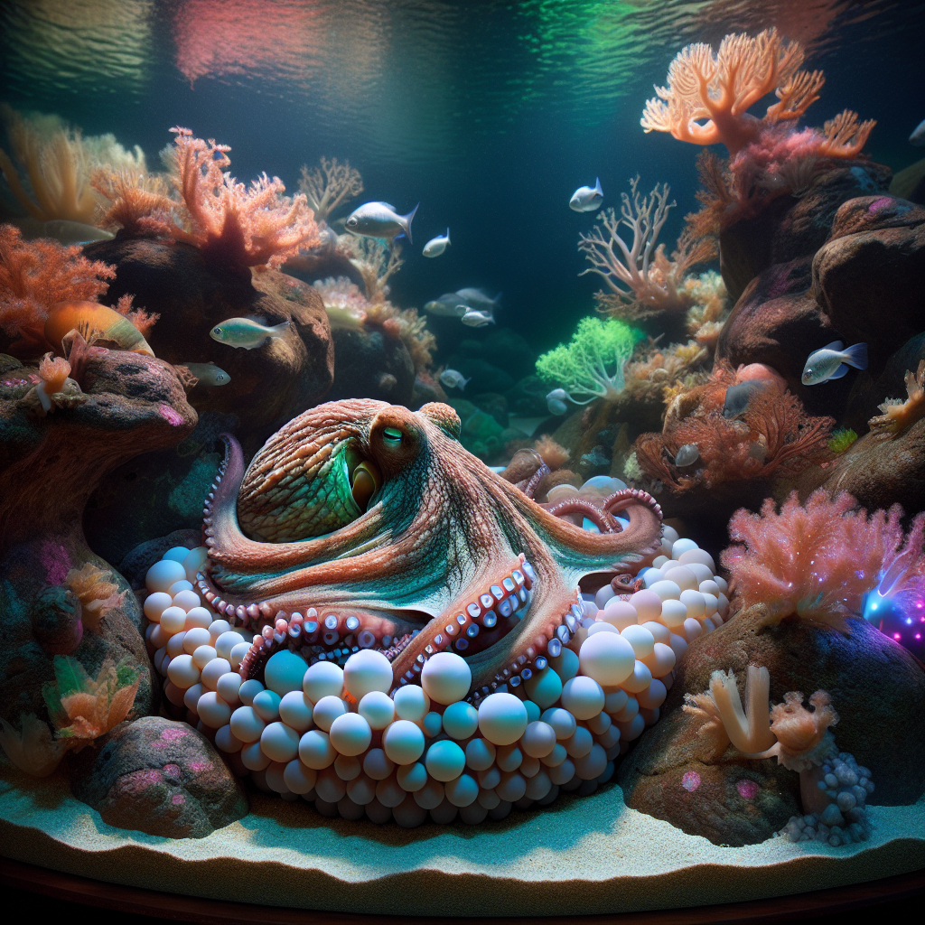 Octo-Mom of the Sea: Aquarium’s Beloved Dying Octopus Goes Full-On Mama Bear

In a bizarre yet adorable display of maternal devotion, an elderly octopus at a Southern California aquarium has decided to spend her final days tending to her precious eggs rather than, you know, dying