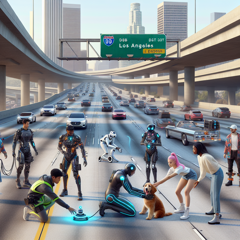 “Tech Titans Unite to Save the Day (and a Dog) on LA Freeway”

In a heartwarming display of humanity, Google’s latest artificial intelligence innovation, Gemma 3