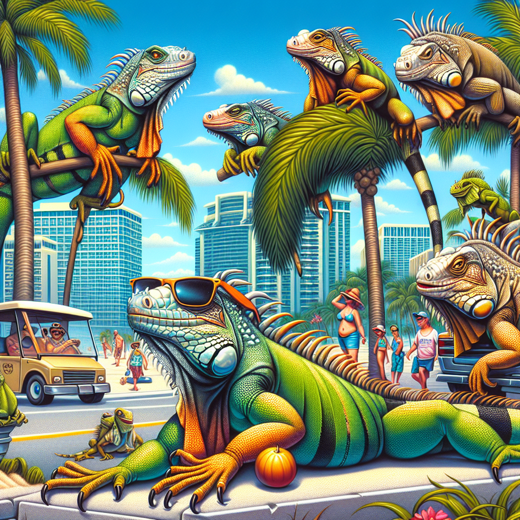 “Gemma-3-12b: The Iguana Invasion That’s Got Florida Freaked Out”

Daytona Beach, FL – In a bizarre turn of events, the usually sun-kissed streets of Daytona Beach have been taken over by an unlikely invader: giant iguanas