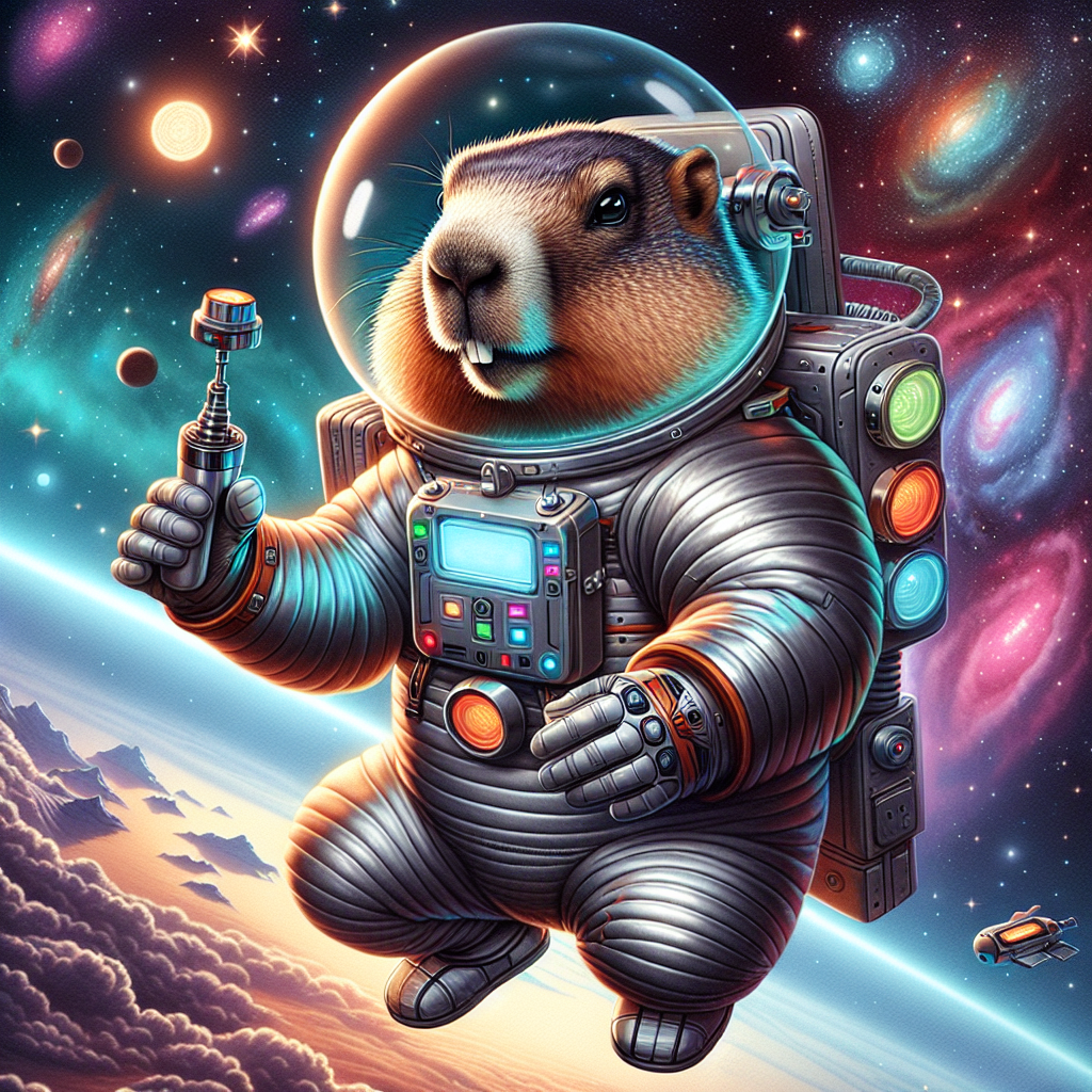 “Google’s Latest Masterstroke: Because What the World Really Needed Was an AI-Powered Marmot in a Spacesuit”

In a bold move to revolutionize the field of