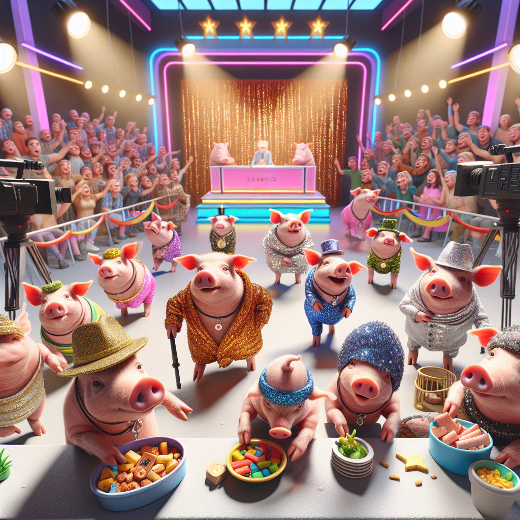 “Google’s Latest Masterstroke: Escaped Pigs Now Have Their Own Reality Show!”

In a move that has left the world scratching its head, Google has announced its latest venture: a reality show featuring a group of escaped pigs