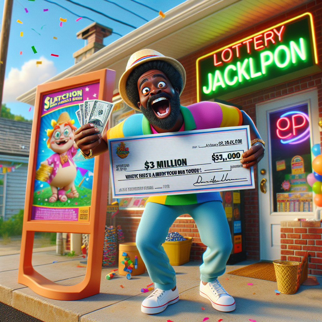 Lucky Loser Strikes Again: Man Wins $3 Million in Lottery, Immediately Buys Another Ticket

In a bizarre and utterly predictable turn of events, John Doe (let’s call him “Lucky” for now) won $3 million in the recent Google lottery drawing